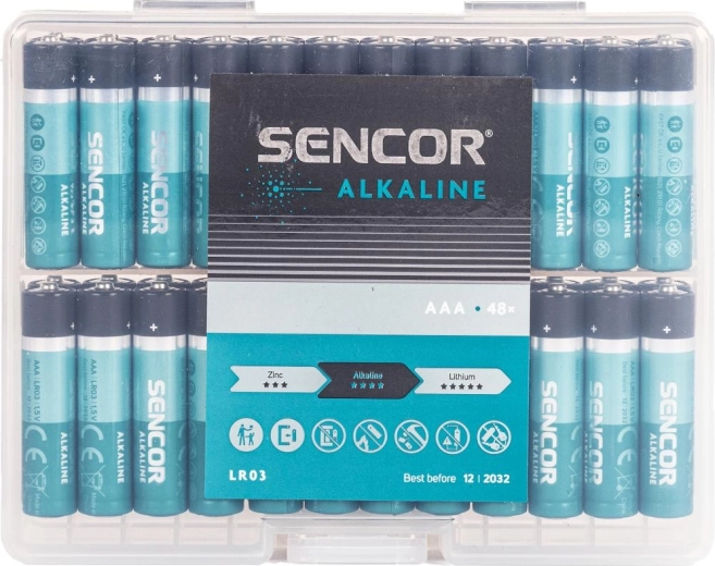 Sencor AAA LR03 Alkaline Battery - 1 piece
