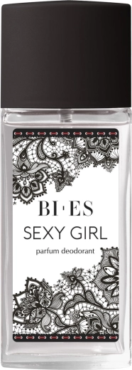 Sieviešu smaržīgais dezodorants stikla flakonā BI-ES Sexy Girl 70 ml