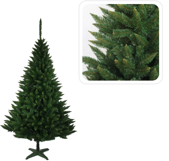 Mākslīgā Ziemassvētku eglīte sudrabegle 120 cm