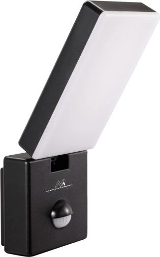Āra LED sienas gaismeklis ar PIR sensoru 10 W, IP65, 4000 K