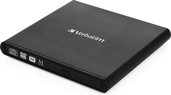 External CD/DVD Writer VERBATIM M-DISC USB 2.0 Slim