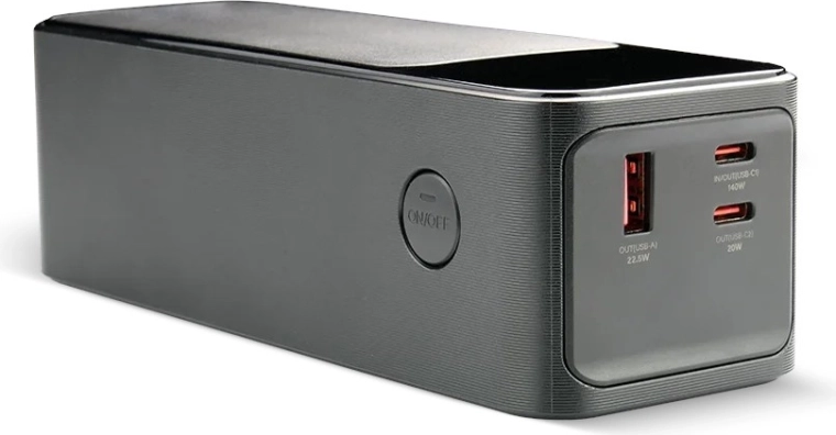 Powerbanka 27 000 mAh ar LCD displeju, 2× USB‑C, 1× USB, ātrā uzlāde 162,5 W, iebūvēta lukturīte