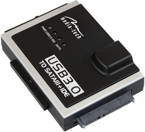 USB 3.0 adapteris SATA/IDE uz USB Media-Tech MT5100