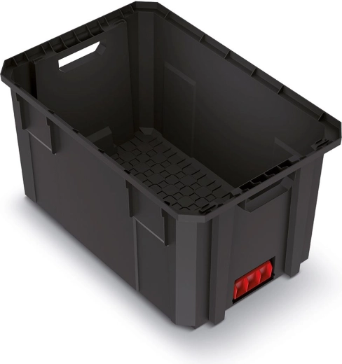 Modulāra transportēšanas kaste X BLOCK PRO 544 × 362 × 300 mm – melna