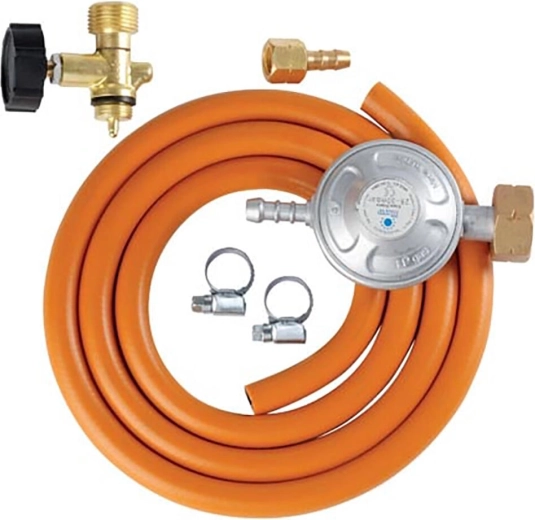 Hose 1.5 m with regulator valve – set