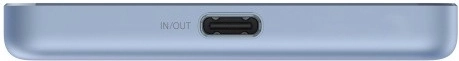 USB‑C IN/OUT ātram pieslēgumam