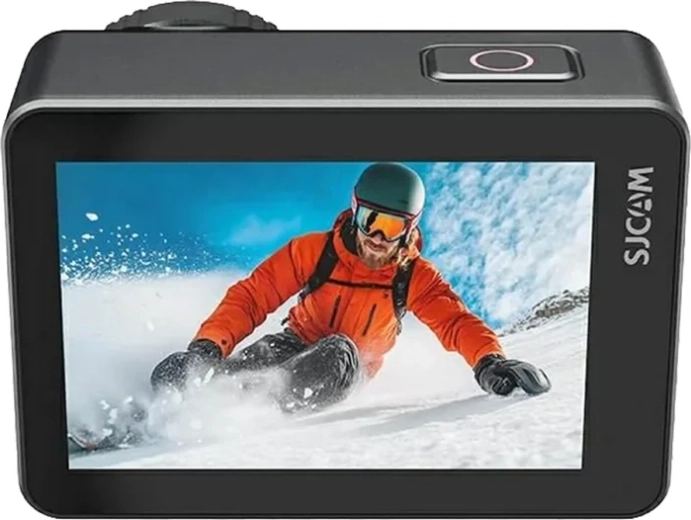 Dual display for easy control and preview