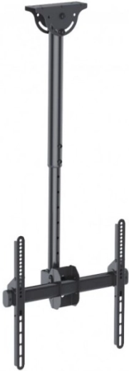 Griestu turētājs LCD/LED 32–55", melns, 50 kg