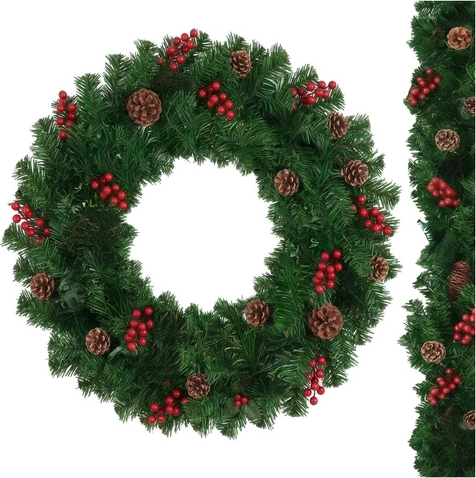 Dabisks skaistums ar ogām un čiekuriem