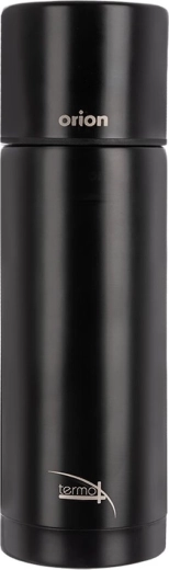Nerūsējošā tērauda termoss TERMO, melns, 350 ml