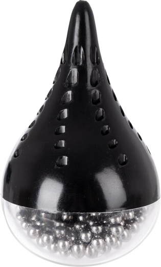 Stainless-steel cleaning beads for bottles and carafes with case - 1 piece