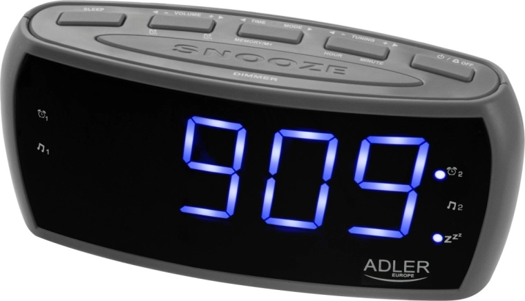 Large and easy-to-read LED display