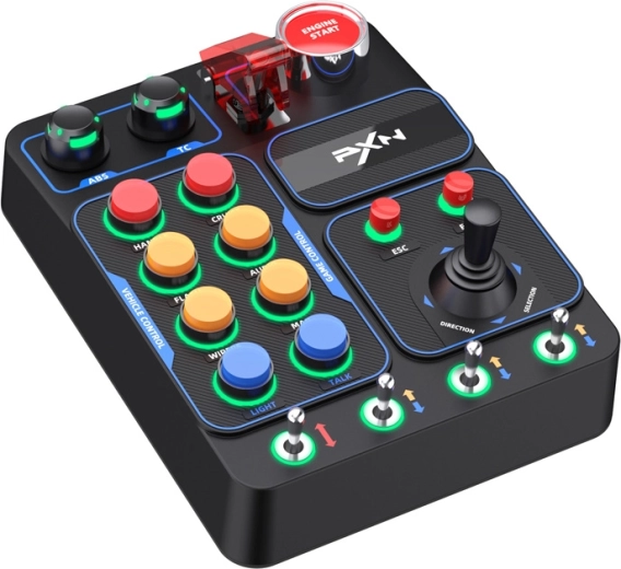 Various switches + ENGINE START