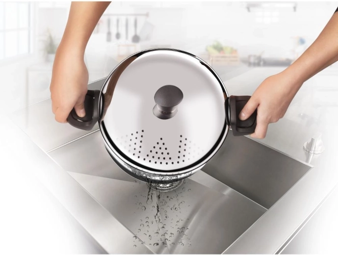Easy and safe draining