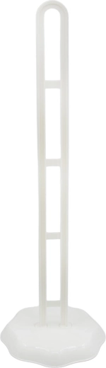 Plastmasas tualetes papīra statīvs, 47 cm, balts