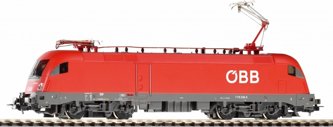 Elektriskā lokomotīve Taurus ÖBB ar diviem pantogrāfiem H0