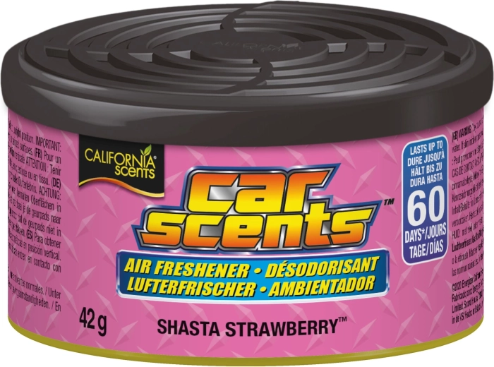 California Scents Shasta Strawberry – car air freshener in a can