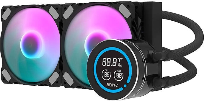 Water Cooler Darkflash DN-D240 Black