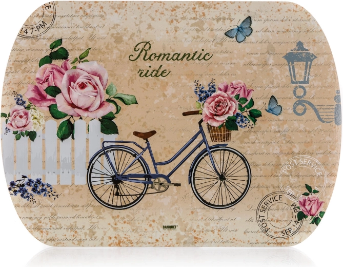 Galda paliktnis Romantic ride no korķa 39 × 28 cm