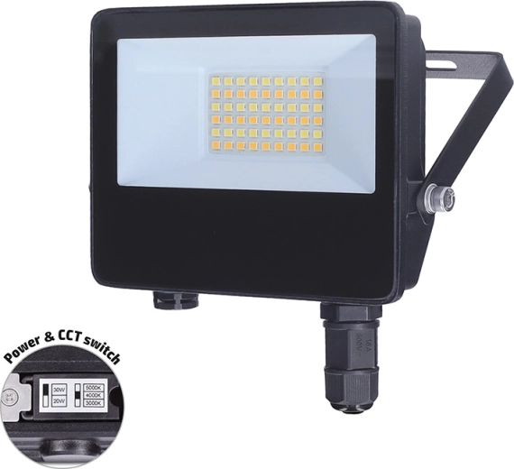 Solight LED prožektors TOP 20 W 3CCT IP65 ar ātro savienotāju