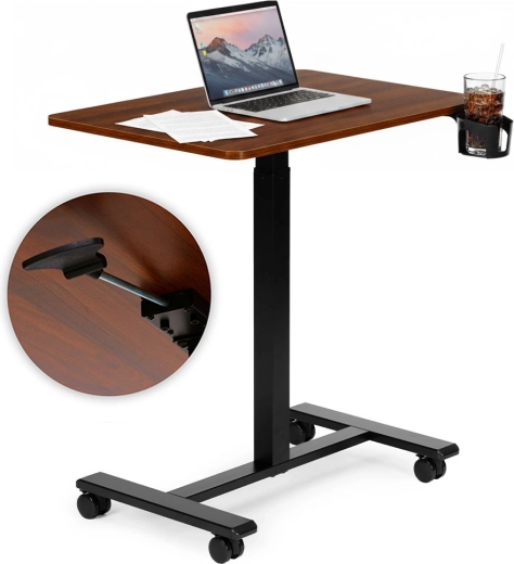 ModernHome mobilais augstumā regulējamais galdiņš klēpjdatoram 70 × 48 cm