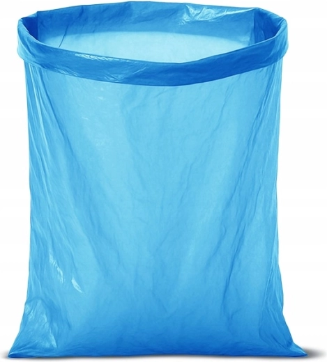 Universāli izturīgi zili atkritumu maisi 35 l, 150 gab., ar aizsiešanu