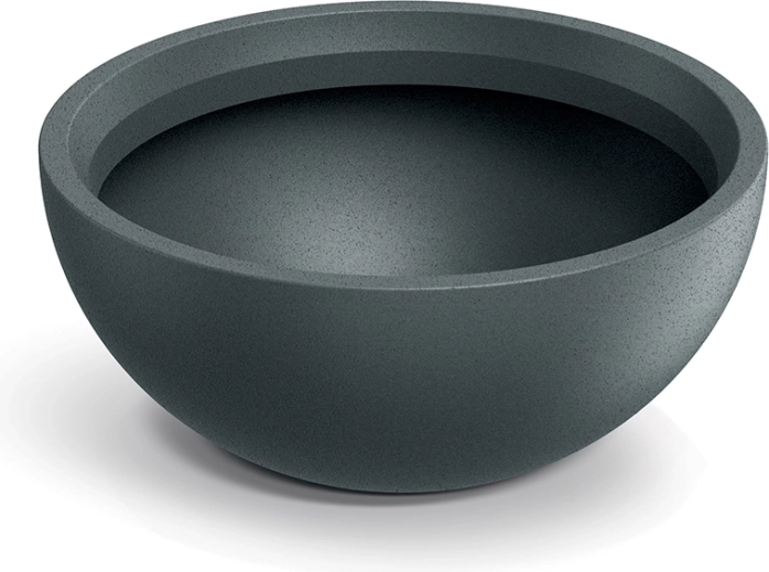 Molio Bowl Planter 38 cm graphite