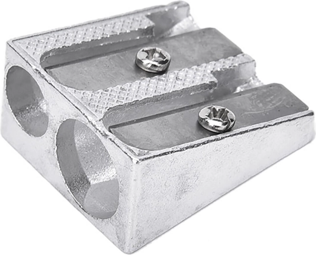 Metal Double Pencil Sharpener