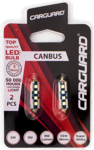 LED CAN136 festoon bulb 36 mm C5W 5 W 350 lm Can-bus SMD - 1 piece