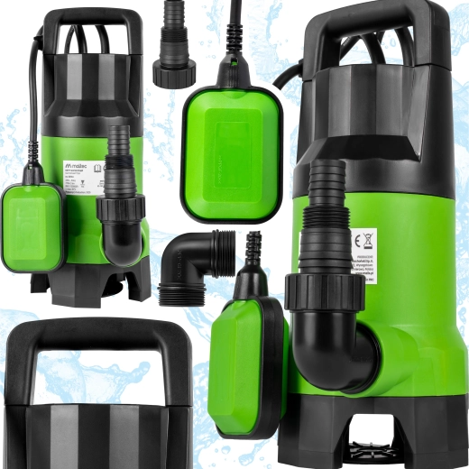 MalTec iegremdējamais sūknis netīram ūdenim MasterPump 770 W