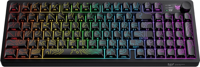 Onikuma MT902 spēļu tastatūra RGB (melna)