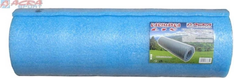 Acra putu paklājiņš (karimats) soft zilā krāsā 180 × 50 × 1 cm - 1 gab.