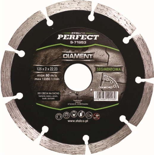 Dimanta segmentu disks 115 mm STALCO