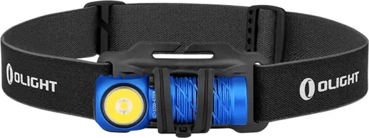 Headlamp and Pocket Flashlight OLIGHT Perun 2 Mini Blue CW, rechargeable