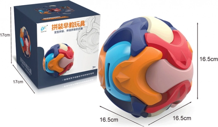 Saliekama 3D puzles bumba ar krājkasīti
