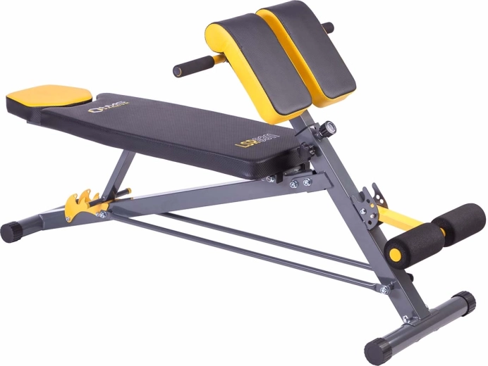 Multifunctional Workout Bench with Hyperextension HMS Premium LSR8311