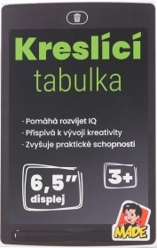 Plastmasas tāfele zīmēšanai un ziņojumiem 12 × 18 cm