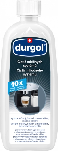 Durgol piena sistēmas tīrītājs visiem kafijas automātiem un piena putotājiem 500 ml