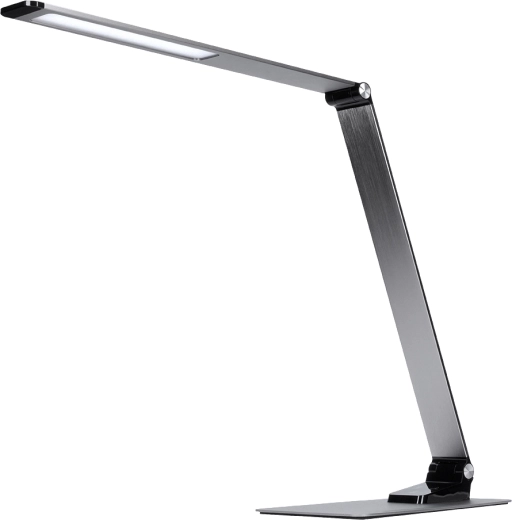 Solight aptumojama LED galda lampiņa 11 W ar krāsu temperatūras regulēšanu, sudraba