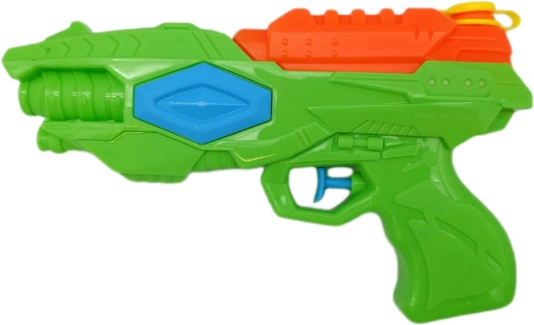 Ūdens pistole 23 cm zaļa – 1 gab.