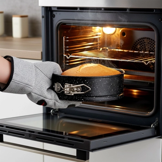 Izturīgs tērauds un vienmērīga izcepšana