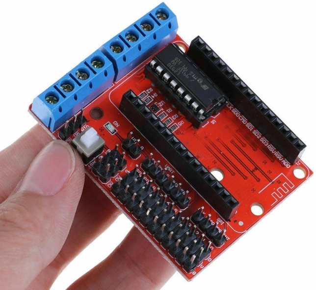 Motor Driver L293D for ESP8266 WiFi ESP12E Lua - Red