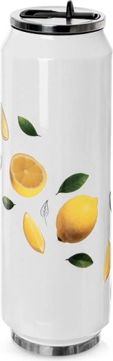 Termokrūze kā bundžas formā ar citroniem 700 ml