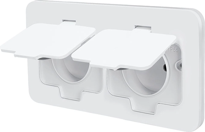 IP55 protection for wet and dusty environments