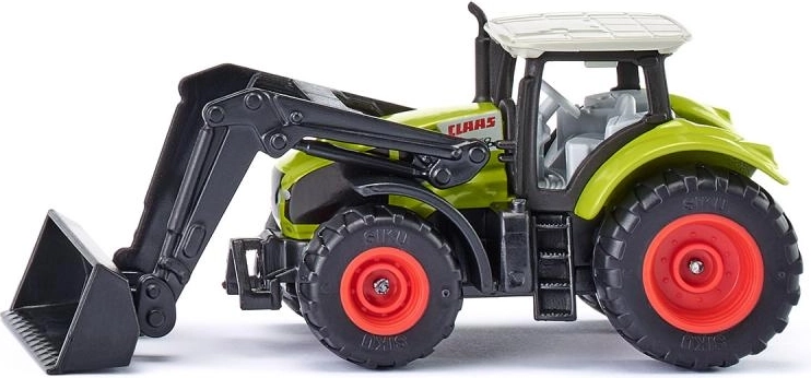 Siku traktors CLAAS Axion ar frontālo iekrāvēju