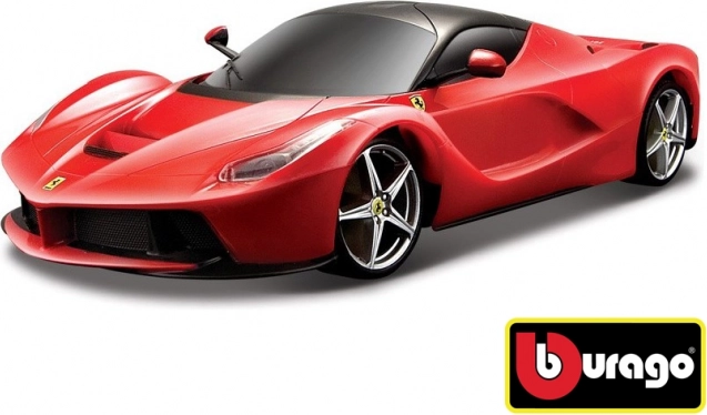 Metāla auto modelis 1:24 Ferrari LaFerrari sarkans no Bburago