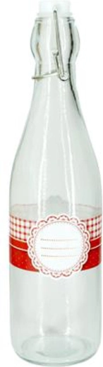 Stikla pudele ar patentētu aizdari TORO 260 ml