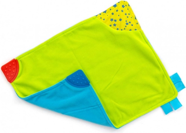 Plush comfort blanket Blanky green