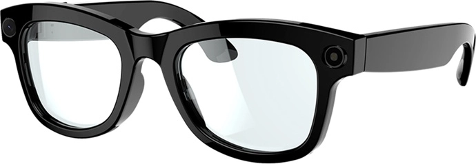 Zeblaze AI viedbrilles ar caurspīdīgām lēcām un 1080p kameru