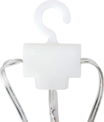 Easy hanging thanks to integrated hooks